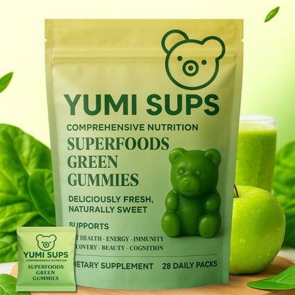 Yumi Sups – 60+ Nutrients in One Delicious Gummy